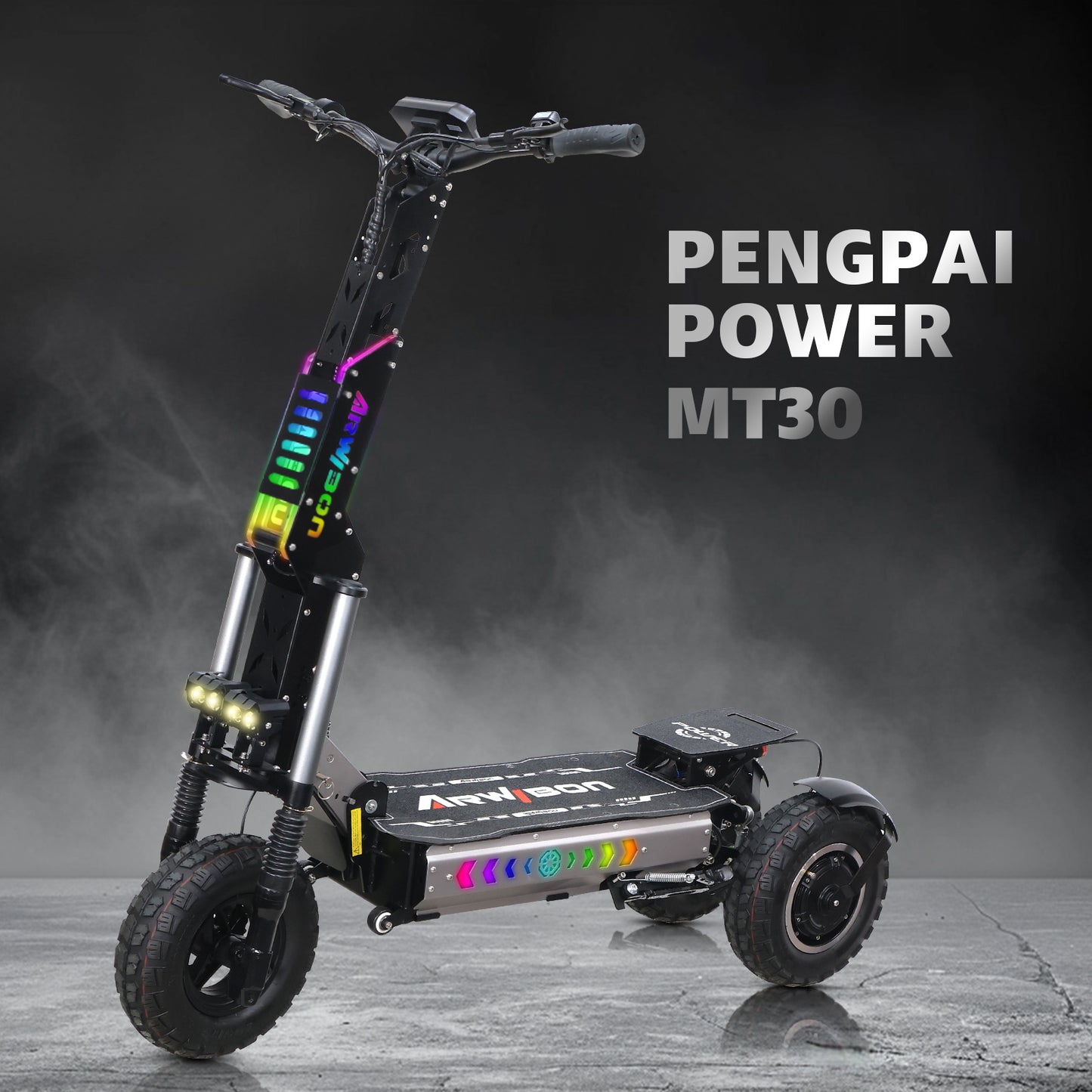 MT30 Adult Electric Scooter 6000W Motor 60V 27AH Electric Scooter 13 Inch Vacuum Off-Road Tire Off-Road Electric Scooter