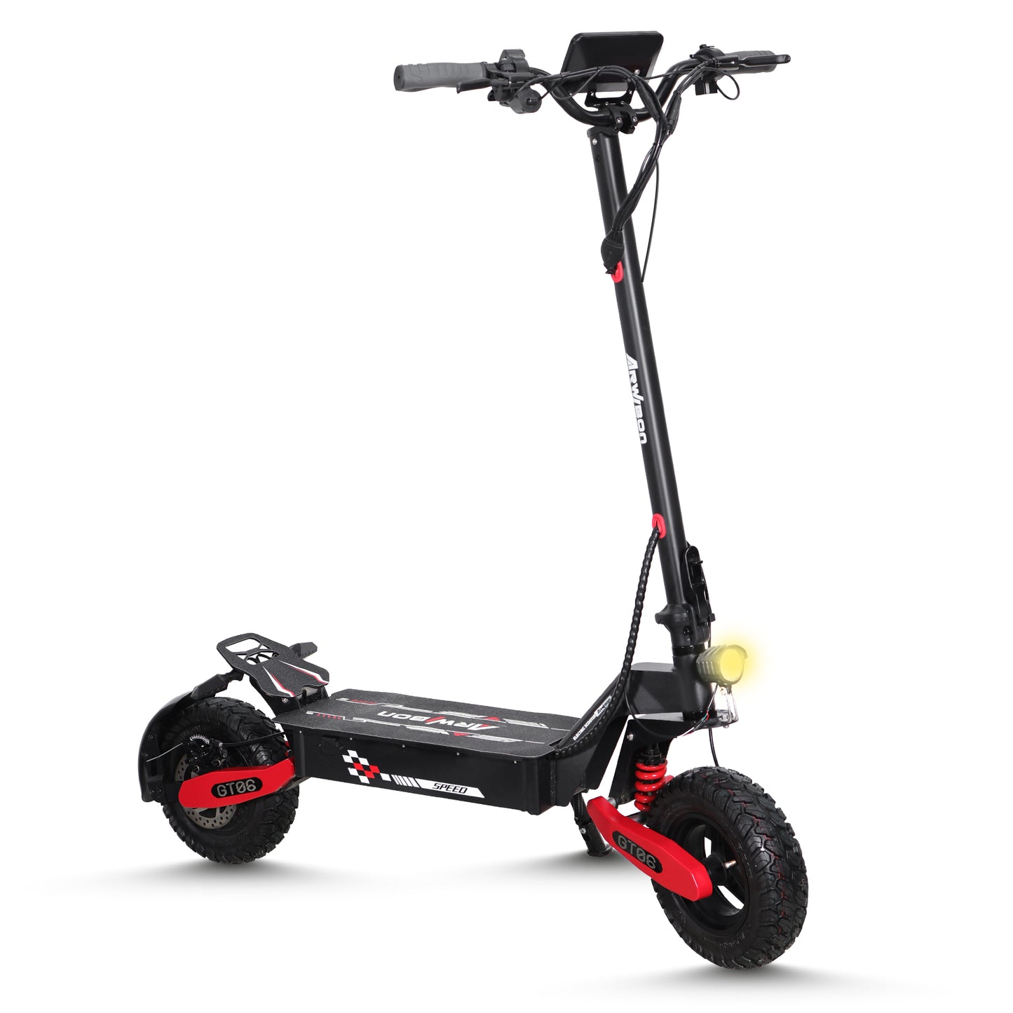 GT06 Electric Scooter 1200W Motor 48V23.4AH Battery 11 inch off-road tires 45-50km/h Max speed 150kg load