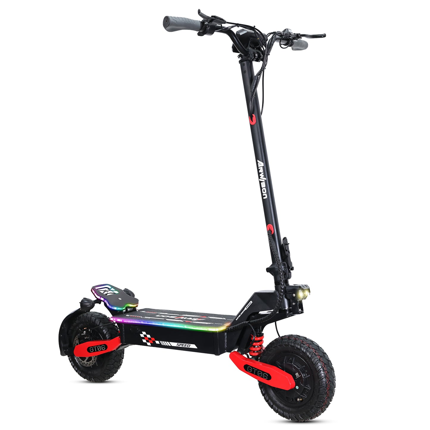 GT06 PLUS Electric Scooter for Adult 2400W Motor 52V 23.4AH E-Scooter Vacuum Off Road Tires All Terrain E-Scooter