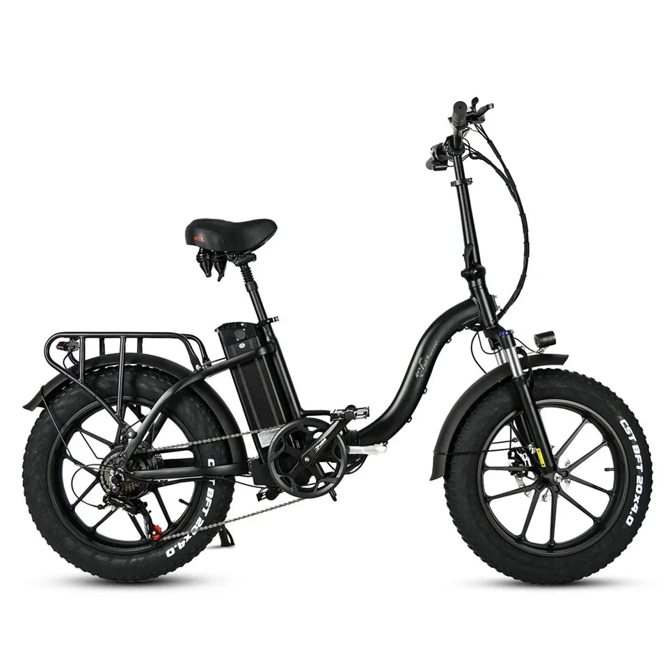 CMACEWHEEL Y20 adult city electric bike, foldable, 18AH battery, 20*4 fat tire
