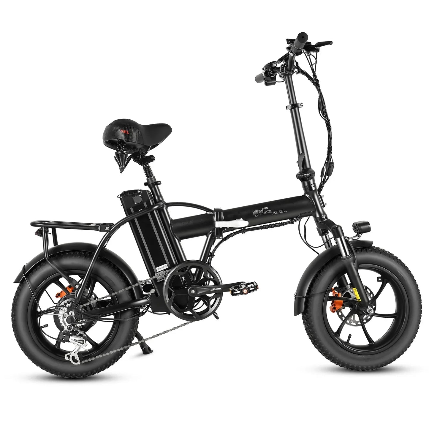CMACEWHEEL AC16 Electric Bicycle Wide Tire Electric Bicycle Foldable 48V/18Ah Suitable for all roads, young and fashionable styl