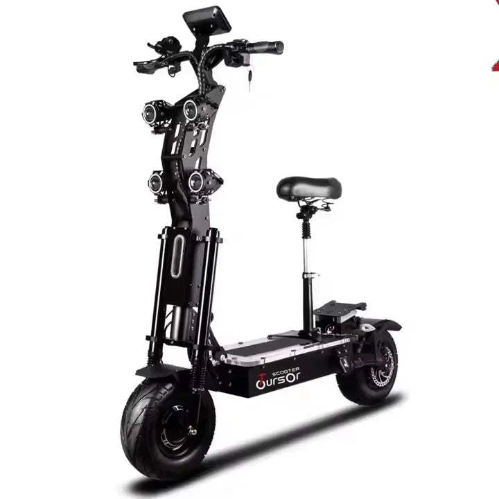 X13 racing large wheel folding electric scooter 110 km/h 130km10000 watt adult electric scooter powerful dual motor racing car