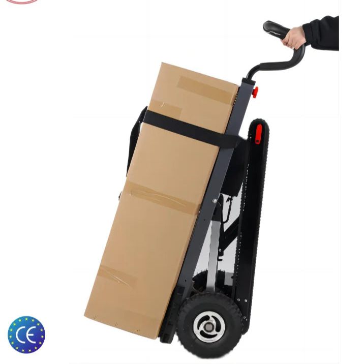 Reservation is required, delivery time is 30 days EMSS 120kg Load Stair Climbing Trolly Hand Dolly For Climbing Stairs Electric Motorized Stair Climbing Trolley