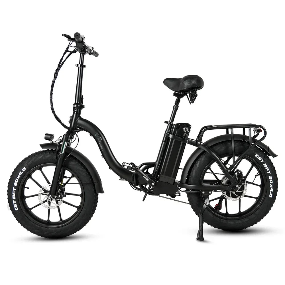 CMACEWHEEL Y20 adult city electric bike, foldable, 18AH battery, 20*4 fat tire