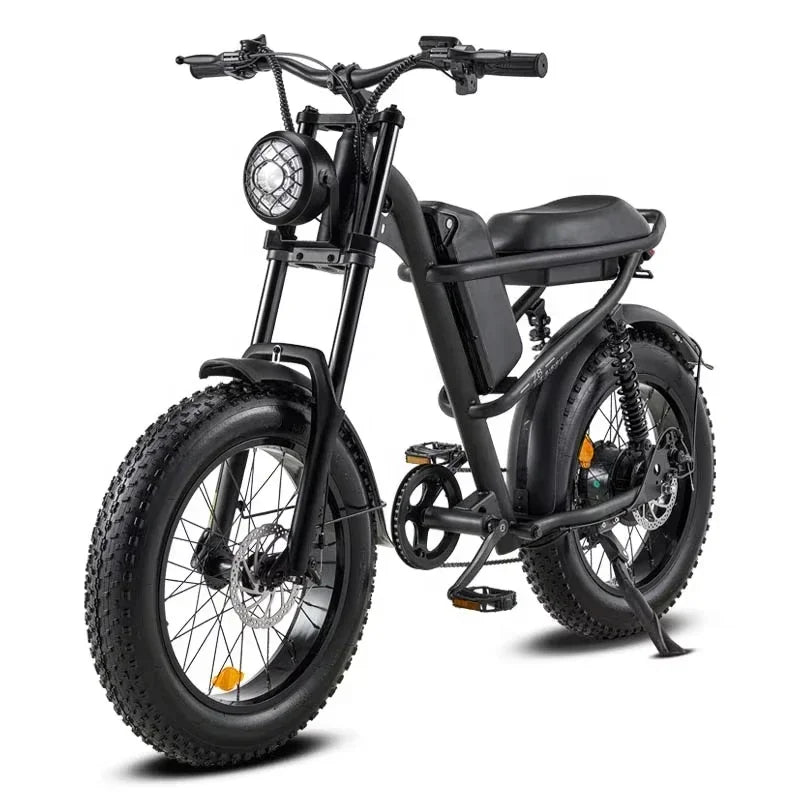 Mountain bike Z8 electric bicycle 48v 15AH 500w off-road 20-inch wide tire electric bicycle 45km/h adapt to all sections