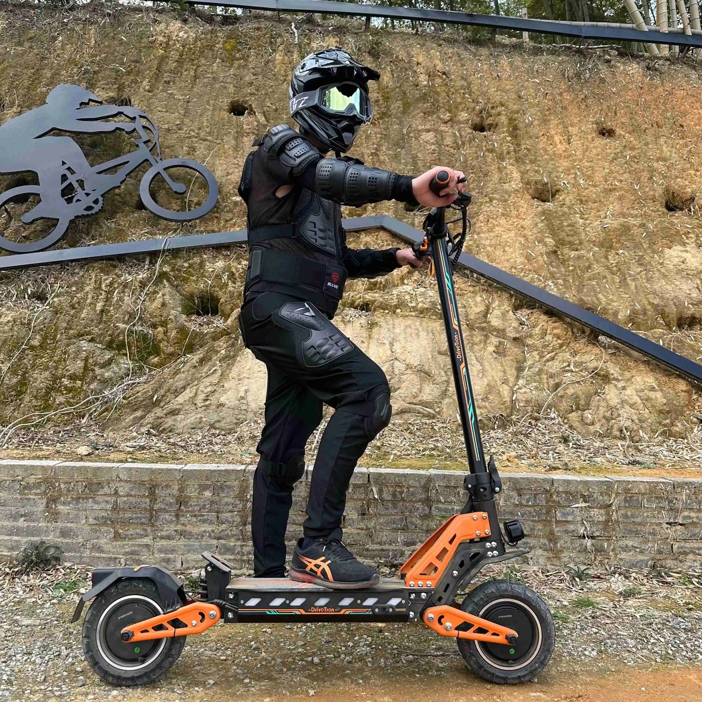 DRIVE TRON DT10 Adult Electric Scooter 60km/h Max Speed 70KM Long Range 2800W Powerful Motor 48V 20.8AH 10Inch Off-road Tyres