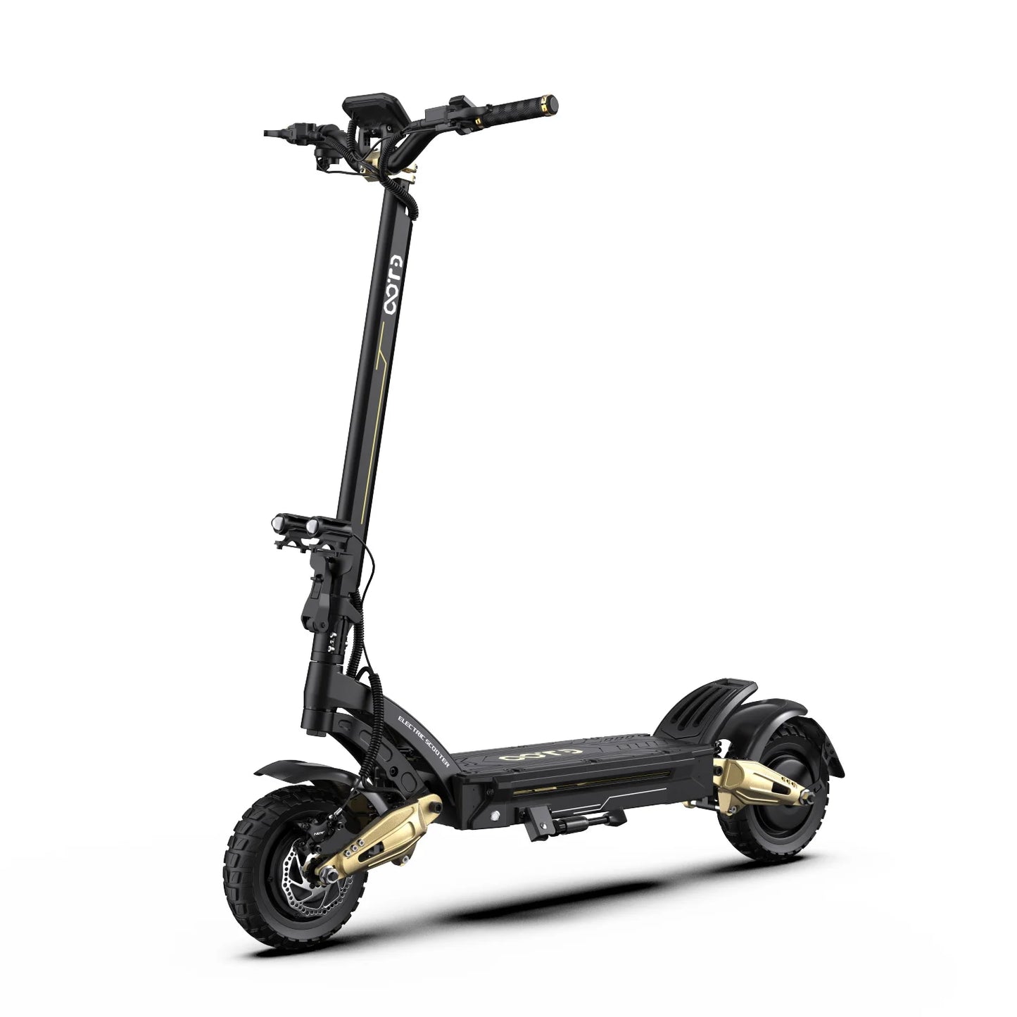 OOTD S30 Adult Electric Scooter 2*1200W Dual Motor 52V23.4Ah Foldable Electric Scooter 10 Inch Tires Off Road Electric Scooter