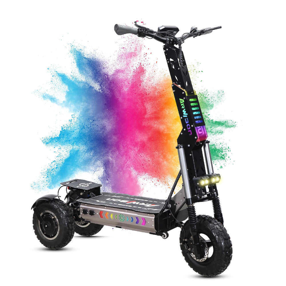MT30 Adult Electric Scooter 6000W Motor 60V 27AH Electric Scooter 13 Inch Vacuum Off-Road Tire Off-Road Electric Scooter