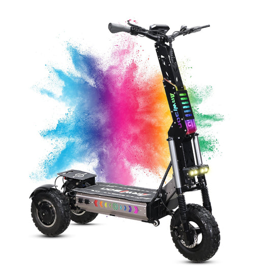MT30 Adult Electric Scooter 6000W Motor 60V 27AH Electric Scooter 13 Inch Vacuum Off-Road Tire Off-Road Electric Scooter