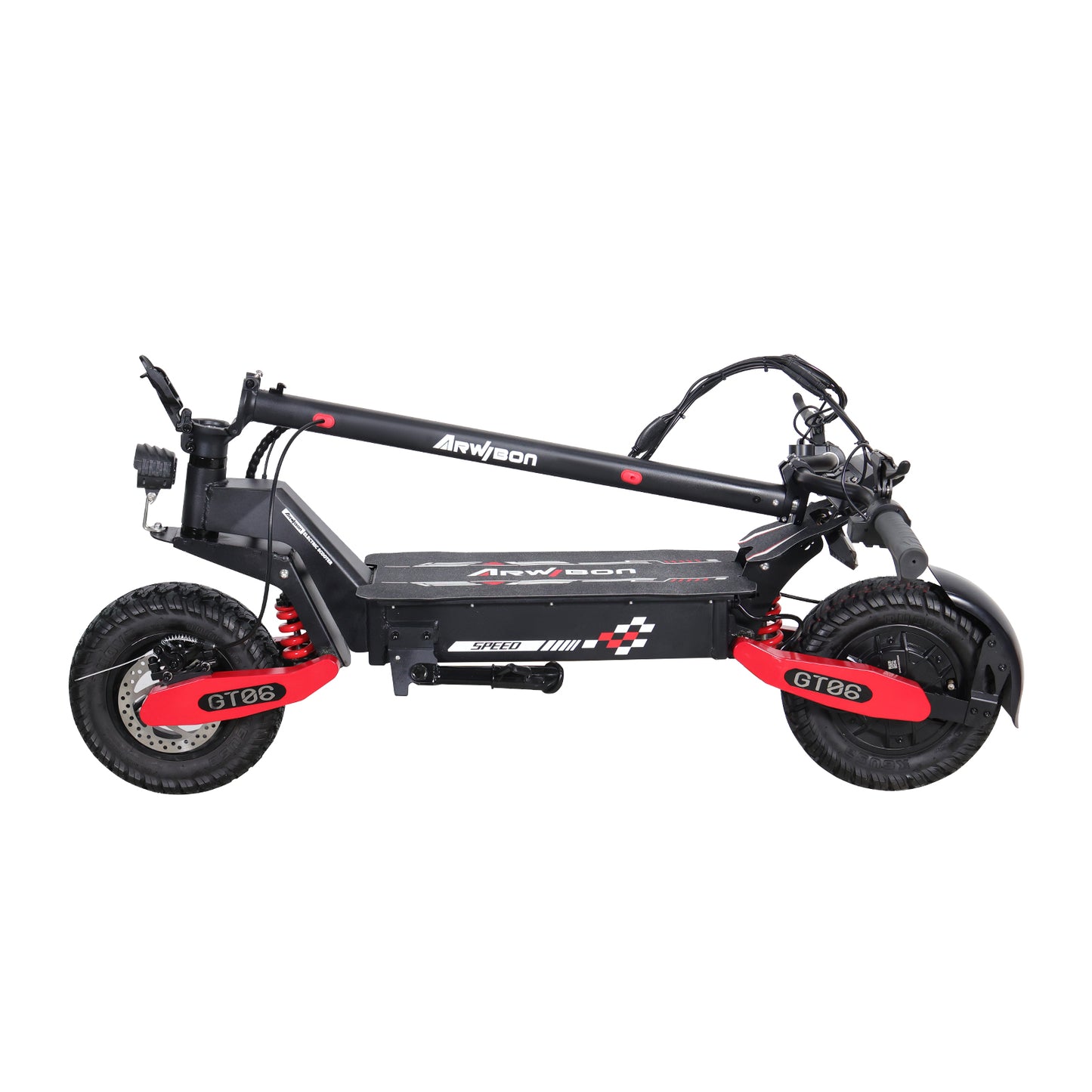 GT06 Electric Scooter 1200W Motor 48V23.4AH Battery 11 inch off-road tires 45-50km/h Max speed 150kg load