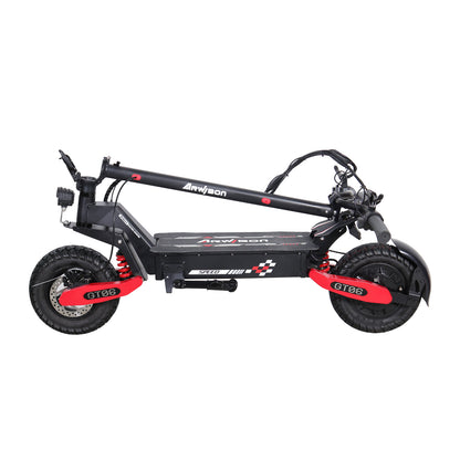 GT06 Electric Scooter 1200W Motor 48V23.4AH Battery 11 inch off-road tires 45-50km/h Max speed 150kg load