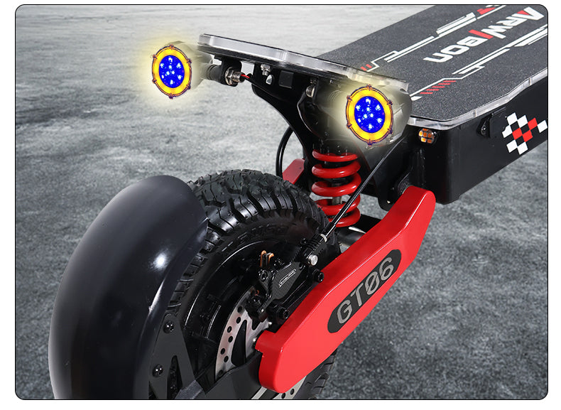 GT06 PLUS Electric Scooter for Adult 2400W Motor 52V 23.4AH E-Scooter Vacuum Off Road Tires All Terrain E-Scooter
