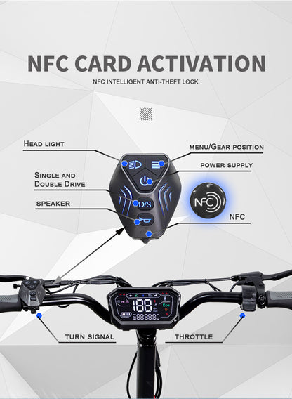 GT06 PLUS Electric Scooter for Adult 2400W Motor 52V 23.4AH E-Scooter Vacuum Off Road Tires All Terrain E-Scooter