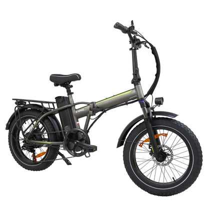 BAOLUJIE DZ2031 Folding Electric Bike 20*4.0 inch Fat Tire E-Bike 500W Motor 48V 13Ah Battery 35-45km Range Electric Bicycle
