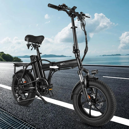CMACEWHEEL AC16 Electric Bicycle Wide Tire Electric Bicycle Foldable 48V/18Ah Suitable for all roads, young and fashionable styl