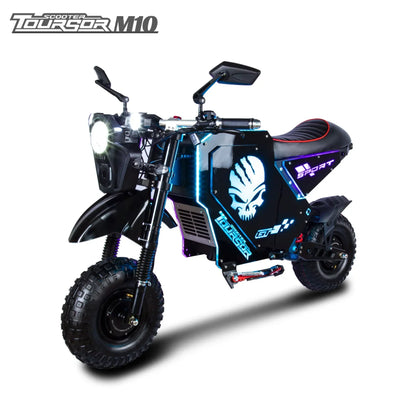 M10 Electric Scooter 72V50AH10000W Dual Drive Electric Scooter NFC Remote Control Adult Electric Scooter Off-road Long Endurance