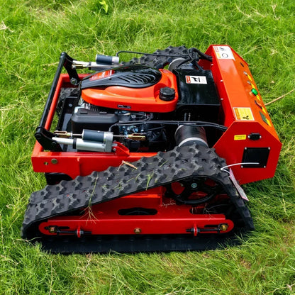 Remote Controlled All-Terrain Lawn Mower Track-Driven Versatile Grass Cutter Suitable for Various Terrain Garden Power Tools
