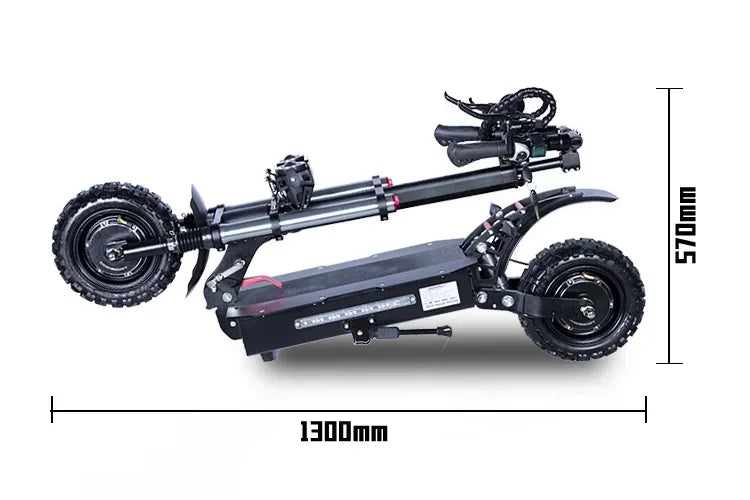electric scooter 6000W60V40AH folding fast off-road electric scooter 11 inch 85 km/h electric scooter