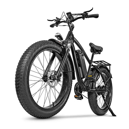 CMACEWHEEL M26 Electric Bike 26" Fat Tire Ebike Adults E Mountianbike Bicycle Men & Women 48V/17Ah Torque 80N.m