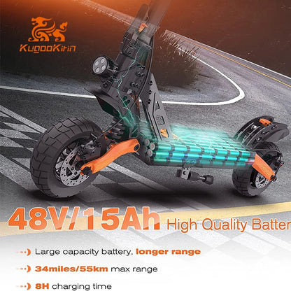 kukirin G2 PRO EU spot Didi transport 600W48V15.6AH new electric scooter 45km/h
