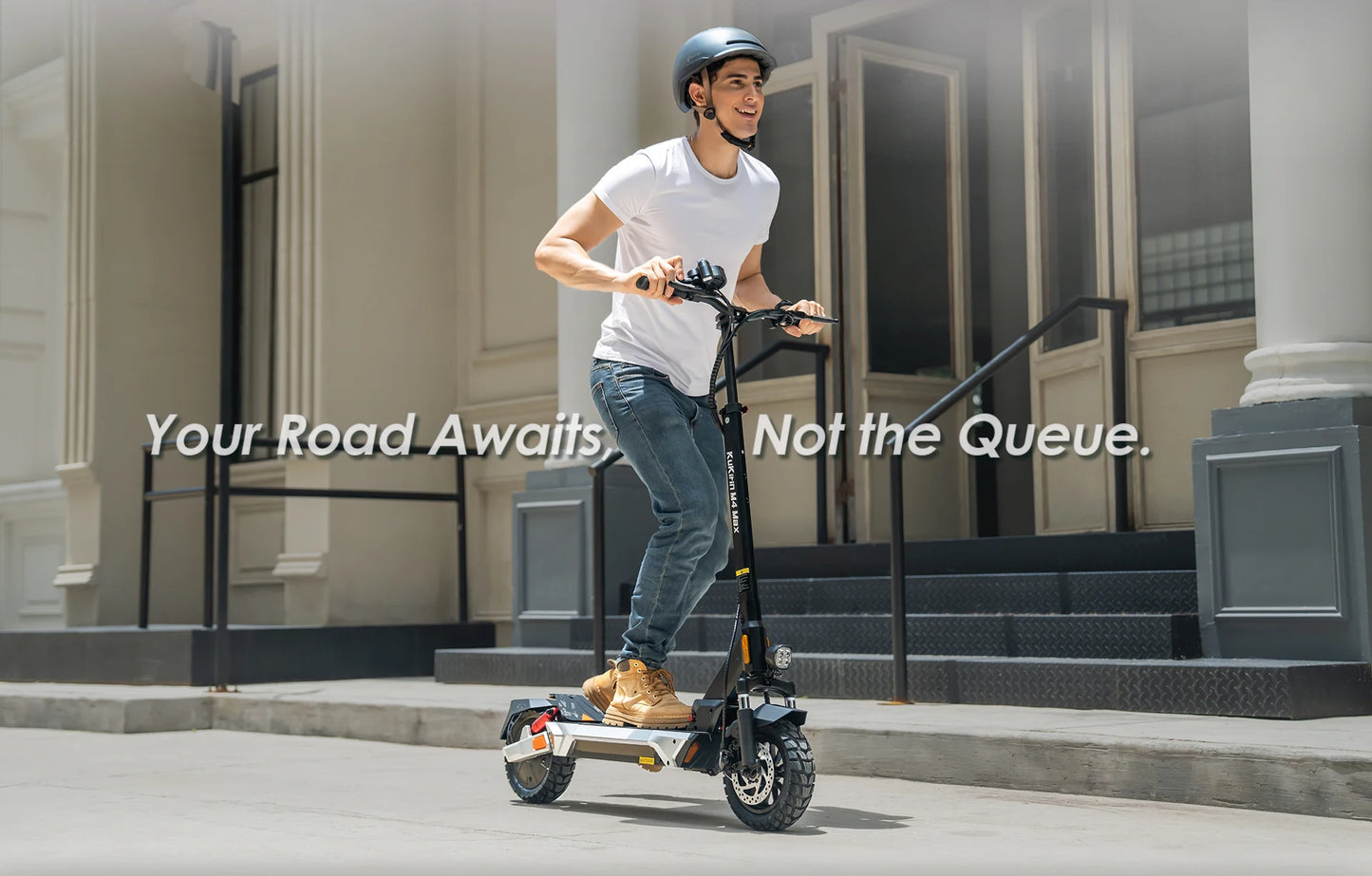 KuKirin M4 Max Foldable Peak 1000W 48V 18.2Ah 10 Inch Tires Folding E-scooter 45 km/h Front Rear Disc Brakes