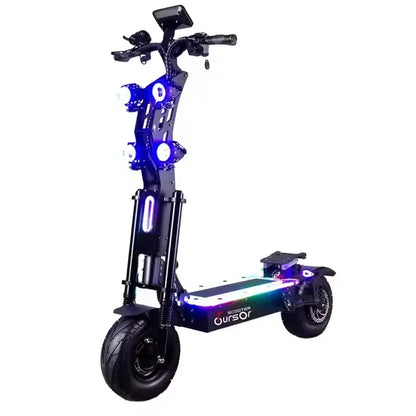 X13 racing large wheel folding electric scooter 110 km/h 130km10000 watt adult electric scooter powerful dual motor racing car