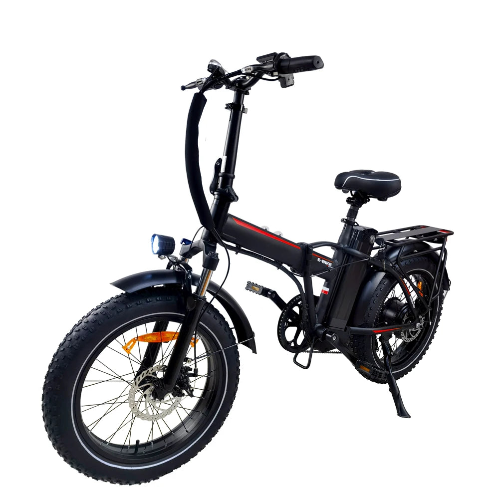BAOLUJIE DZ2031 Folding Electric Bike 20*4.0 inch Fat Tire E-Bike 500W Motor 48V 13Ah Battery 35-45km Range Electric Bicycle