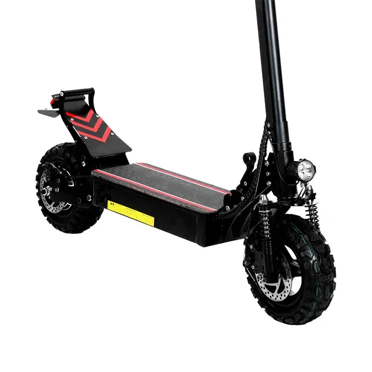 Q30 Electric Scooter 2500W 48V 16AH 50-65km/h Maximum Range 60km 11 Inch Off-Road Tire LCD Display Foldable Electric Scooter
