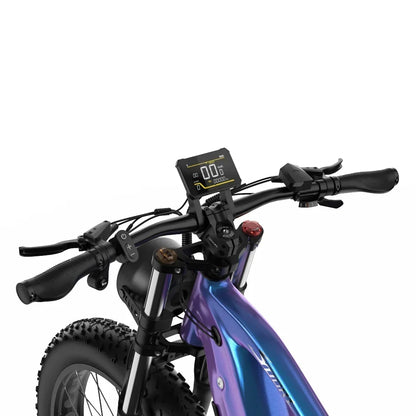 Duotts E26 26 Inch Electric Fat Tire Ebike 48V20AH Lithium Battery 80 NM Brushless Motor Double Suspension Bike Frame Sports
