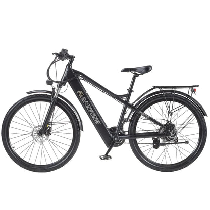 RANDRIDE YG70 27.5Inch Off-road Fatbike1000W 14AH Folding Electric Bicycle with 27 Speed for Man Woman Full Suspension