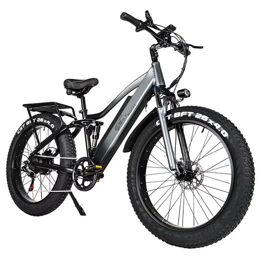 CMACEWHEEL TP26 Electric Bicycle  48V17AH Lithium Battery Adult Riding Electric Bike 26*4 inch Fat Tire Mountain Snow E-bike