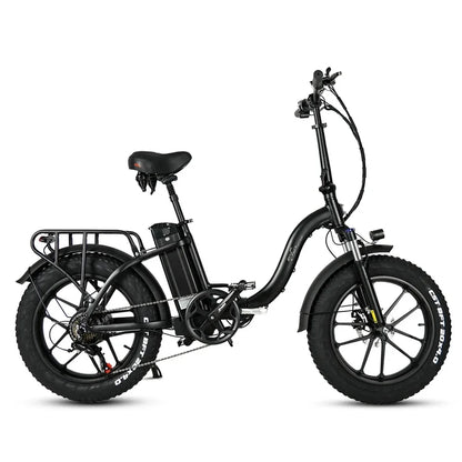 CMACEWHEEL Y20  adult city electric bike, foldable, 18AH battery, 20*4 fat tire