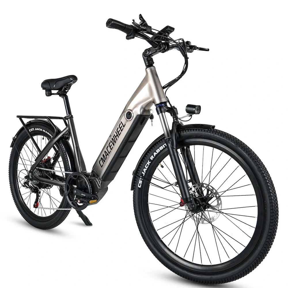 CMACEWHEEL L26 Adult Fat Bike MTB 48V 18Ah 26x4in Electric Mountain Bicycle for Road Use