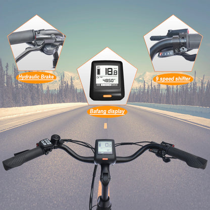 TTGO LK-ZZ-28ST City Electric Bike 36V20AH Battery 180km Range,25km/h 250W Motor Adult Electric Bicycle,26"Mountain Fat Ebike