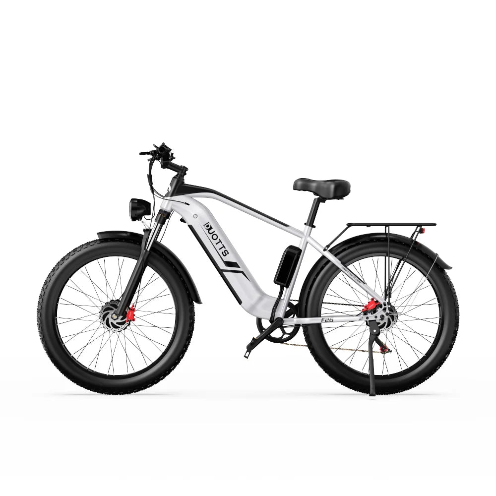 DUOTTS F26 Electric Bike 1500W Dual Motor 48V 20AH 26 "Fat Tire E-BIKE Adult E-Mountain MTB, Full Suspension, Hydraulic Brake