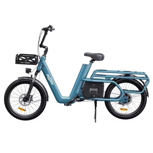 Electric Bike ONESPORT OT01 650W 48V 27Ah Battery, 20-inch Tire,100km Max Range, Hydraulic Disc Brakes