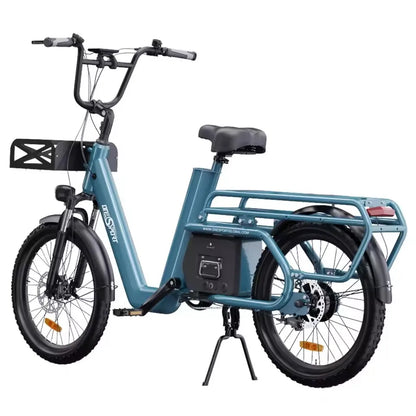 Electric Bike ONESPORT OT01 650W 48V 27Ah Battery, 20-inch Tire,100km Max Range, Hydraulic Disc Brakes