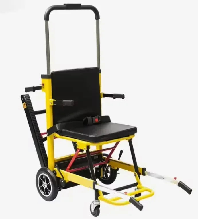 Electric wheelchair Hot Selling Electric Stair Climbing Wheelchair Elderly Crawler Type Walker Rollator for Going up down Stairs