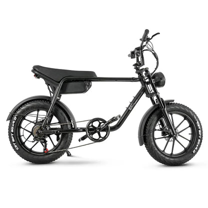 CMACEWHEEL K20 Electric Bike 20“ Fat Tire E-bike 48V/17Ah Battery 7-Speed E MountainBike Men & Women Torque 70N.m