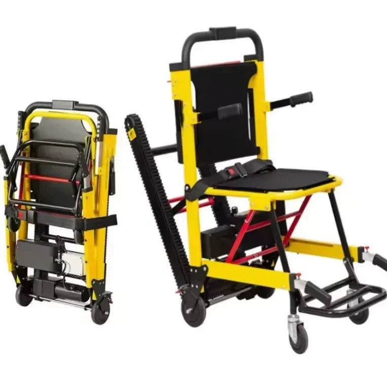 Electric wheelchair Hot Selling Electric Stair Climbing Wheelchair Elderly Crawler Type Walker Rollator for Going up down Stairs