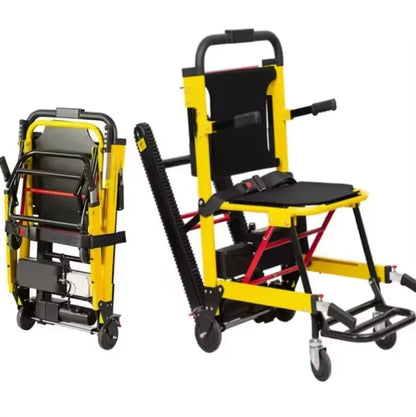Electric wheelchair Hot Selling Electric Stair Climbing Wheelchair Elderly Crawler Type Walker Rollator for Going up down Stairs