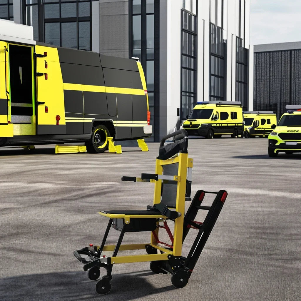 Reservation is required, delivery time is 30 days Portable Electric Stair Climbing Foldable Power Hand Truck Stair Climber Hand Cart Trolley