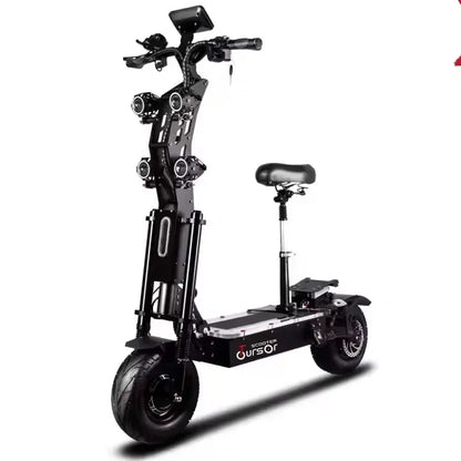X13 racing large wheel folding electric scooter 110 km/h 130km10000 watt adult electric scooter powerful dual motor racing car