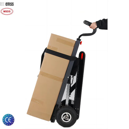 Reservation is required, delivery time is 30 days EMSS 120kg Load Stair Climbing Trolly Hand Dolly For Climbing Stairs Electric Motorized Stair Climbing Trolley