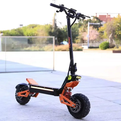 X5 Electric Scooter 6000W60V40V Dual Suspension Shock Absorption Maximum Speed 95 Km/H 11 Inches Maximum Mileage 90 Km Off-road