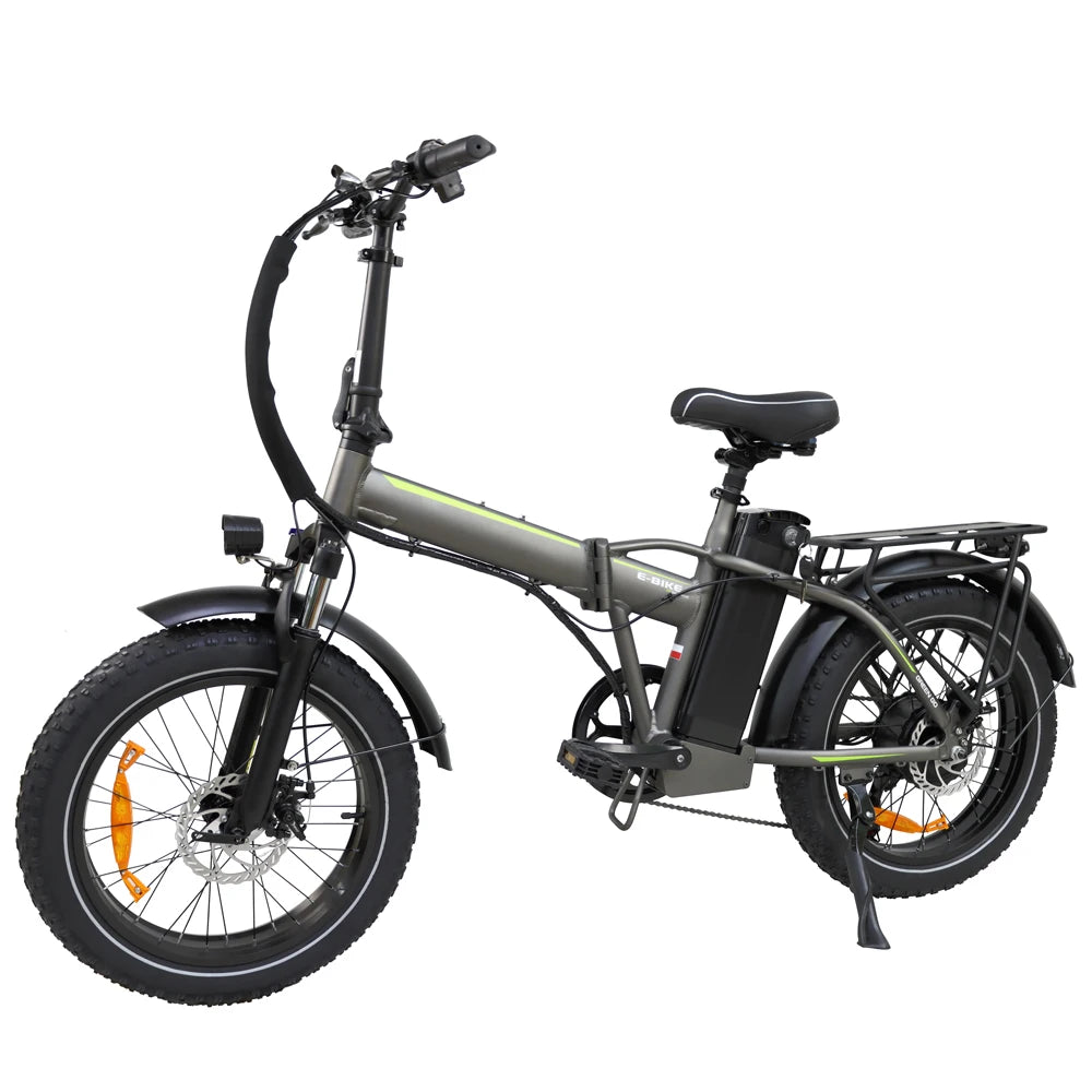 BAOLUJIE DZ2031 Folding Electric Bike 20*4.0 inch Fat Tire E-Bike 500W Motor 48V 13Ah Battery 35-45km Range Electric Bicycle