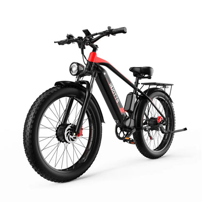 DUOTTS F26 750W*2 Dual Motors 48V 17.5AH Electric Bike 26-inch Tire Adult City Mountain Electric Bicycle