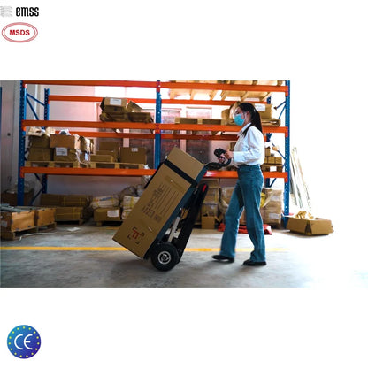 Reservation is required, delivery time is 30 days EMSS 120kg Load Stair Climbing Trolly Hand Dolly For Climbing Stairs Electric Motorized Stair Climbing Trolley