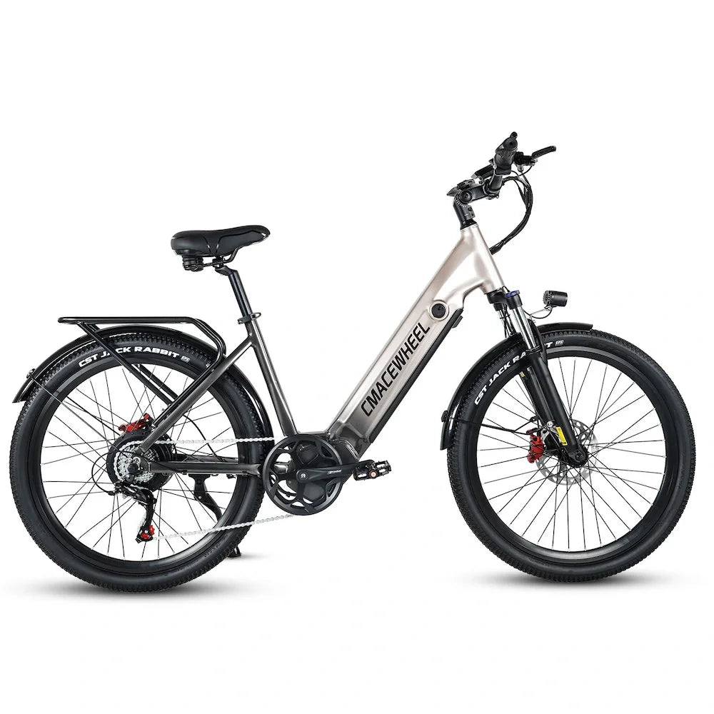 CMACEWHEEL L26 Adult Fat Bike MTB 48V 18Ah 26x4in Electric Mountain Bicycle for Road Use