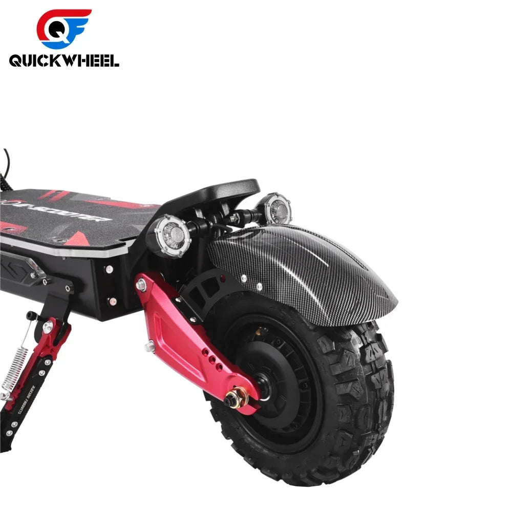 Boyueda S5 Adult Electric Scooter 6000W 60V 38.4Ah Electric Scooter 11 Inch Foldable Electric Scooter Dual Motor